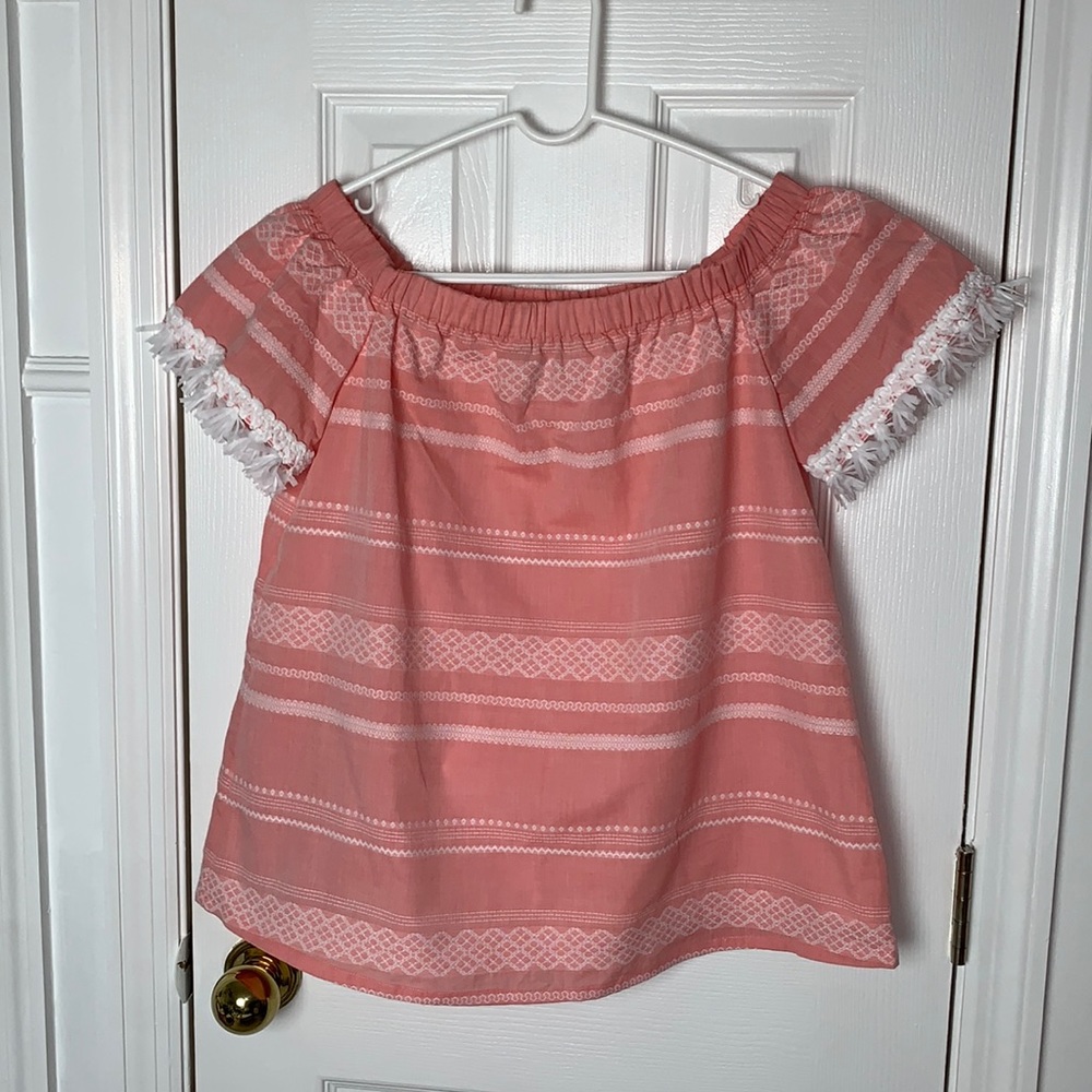 Buckley K Linen top size M Hada off shoulder